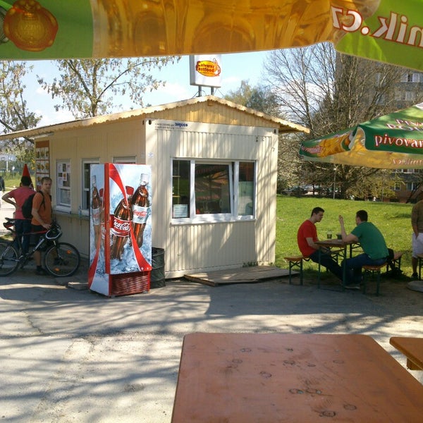 Photo taken at Calvera&#39;s original hotdog by Tomáš K. on 4/25/2013