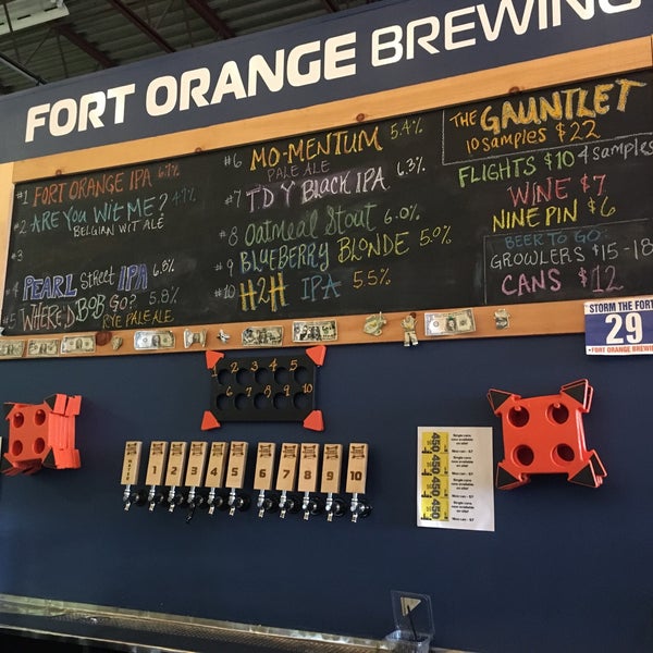 5/5/2019 tarihinde Crim T.ziyaretçi tarafından Fort Orange Brewing'de çekilen fotoğraf