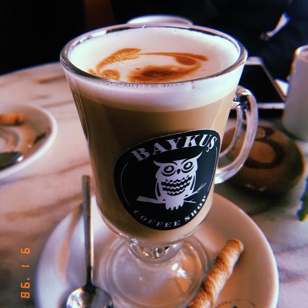 Photo taken at Baykuş Coffee Shop by Emine Z. on 1/9/2019