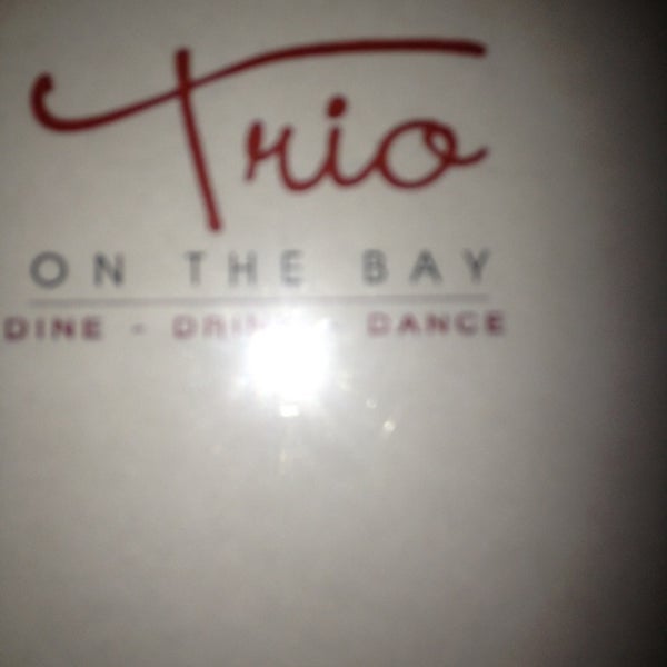 Photo taken at Trio On The Bay by Big J. on 3/10/2013
