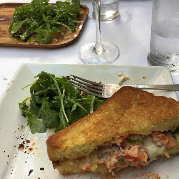 Lobster grilled cheese is the best!! Delish!