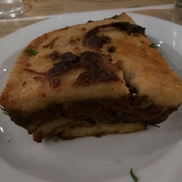 The most amazing mousaka i ever had,and I'm Greek. 😍