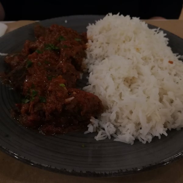 Veganized soutzoukakia served with basmati rice 😍 Great!