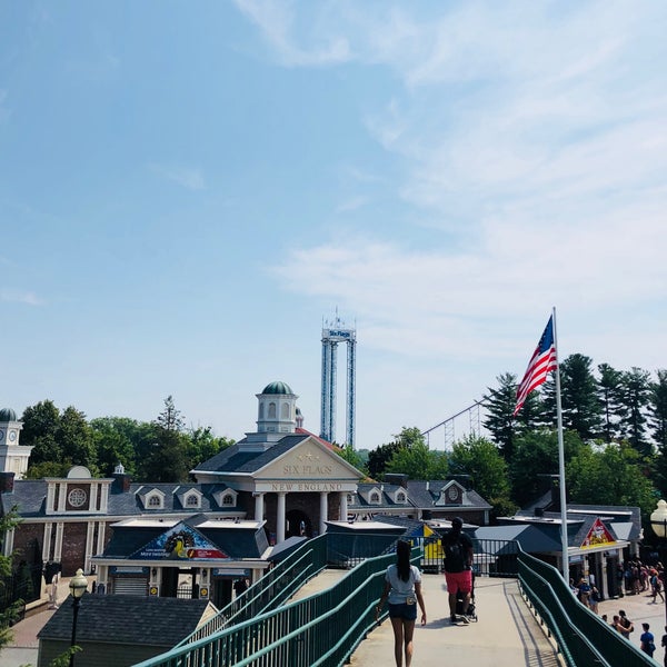 8/6/2018 tarihinde Mekalaa B.ziyaretçi tarafından Six Flags New England'de çekilen fotoğraf