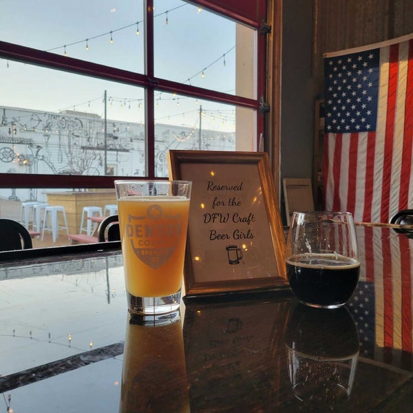 Photo taken at Denton County Brewing Co by Jill N. on 1/22/2022