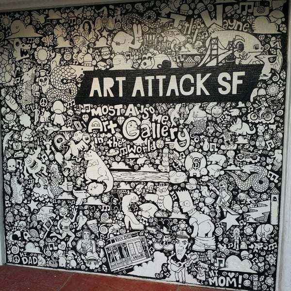 รูปภาพถ่ายที่ Art Attack SF โดย Kana L. เมื่อ 3/29/2014