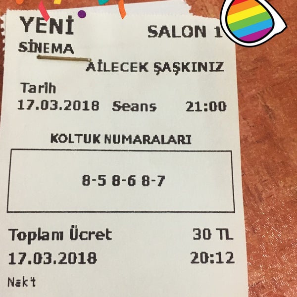 Sinema Gise Takip Programi