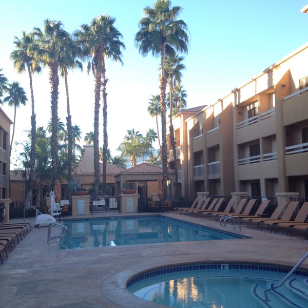 Photo taken at Courtyard by Marriott Palm Springs by David C. on 1/22/2015