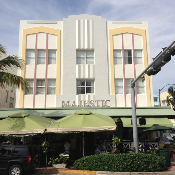 Photo taken at Majestic Hotel South Beach by Scott L. on 1/22/2013
