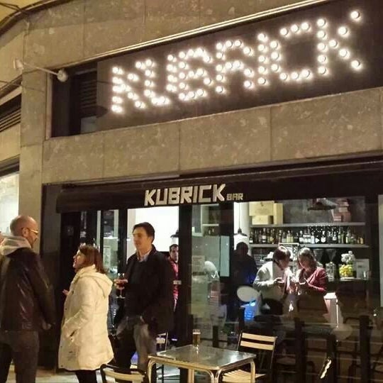 Photo taken at Kubrick Bar Bilbao by Gaizka G. on 4/13/2014