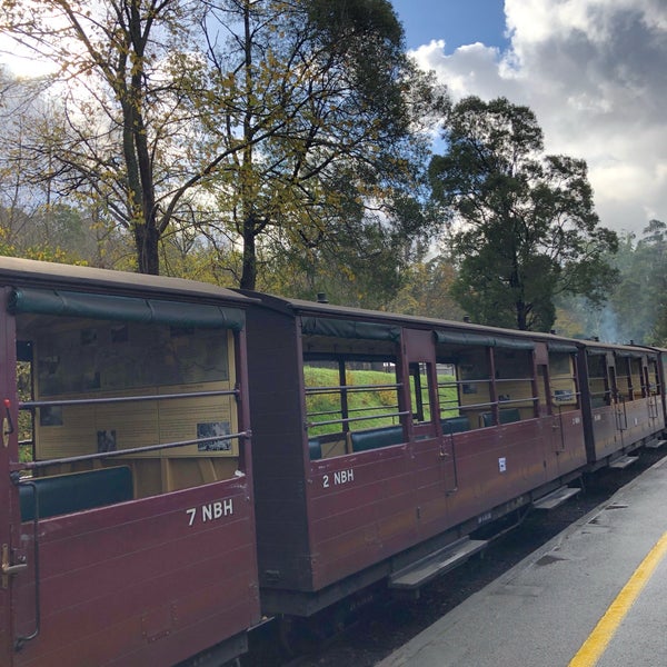 Photo taken at Belgrave Station - Puffing Billy Railway by Chia Pei W. on 6/6/2019