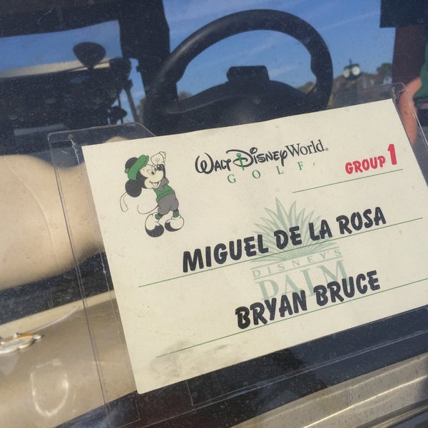 รูปภาพถ่ายที่ Disney&#39;s Magnolia Golf Course โดย Miguel D. เมื่อ 12/11/2014
