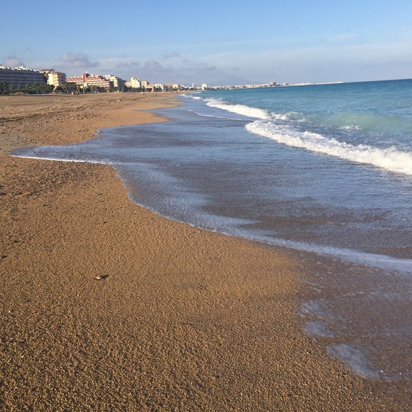 Photo taken at Playa Norte de Peñíscola by Иритка on 10/10/2017