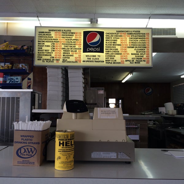 Clock Drivein Diner in Greenville