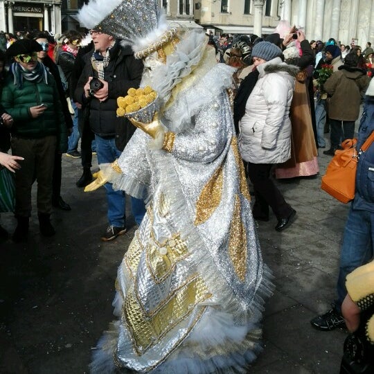 Снимок сделан в Carnevale di Venezia пользователем Giuseppe P. 2/12/2013