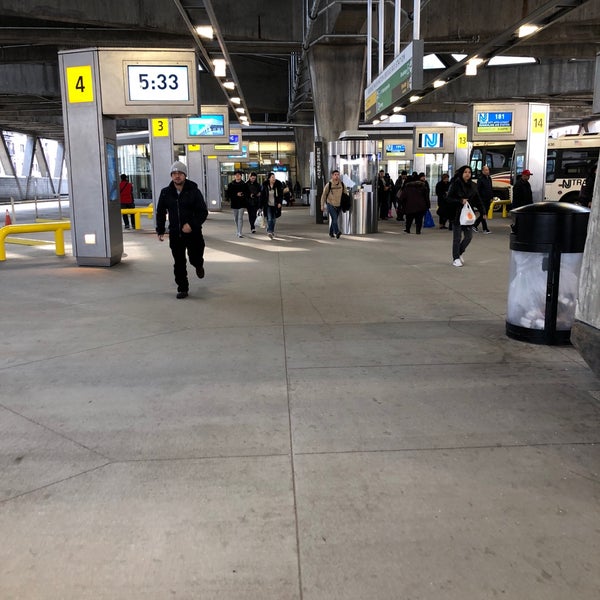 GWB Bus Station Jitney Terminal Hudson Heights New York, NY