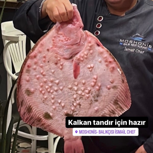 Das Foto wurde bei Moshonis Balıkçısı İsmail Chef von MOSHONİS BALIKCISI CHEF İ. am 1/24/2024 aufgenommen