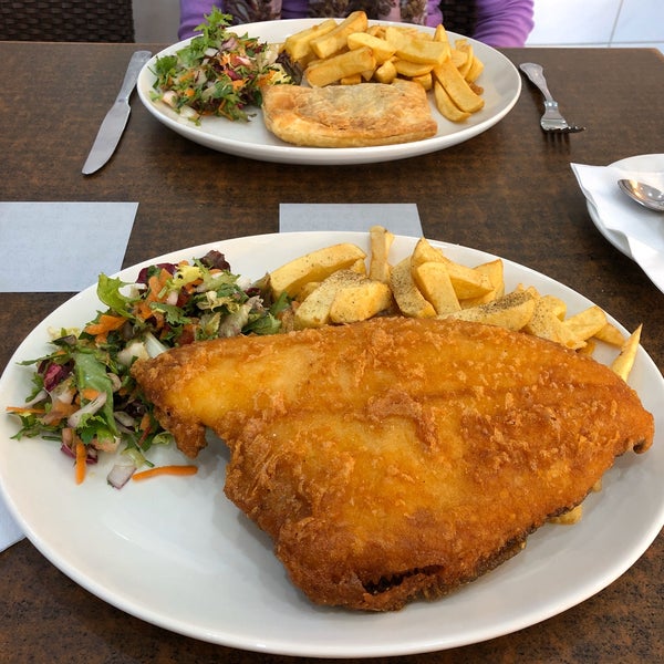 Golden Chippy Fish & Chips Shop in London