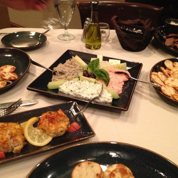 Photo taken at Basils Greek Dining by Bobby M. on 3/4/2013
