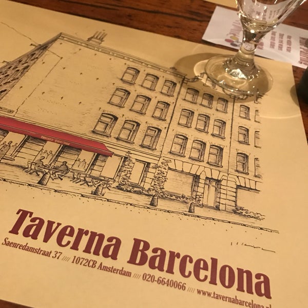 3/23/2017 tarihinde Ville K.ziyaretçi tarafından Taverna Barcelona'de çekilen fotoğraf
