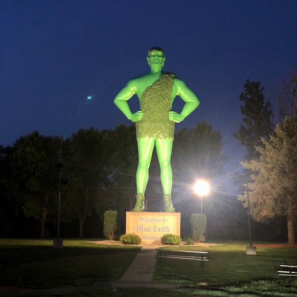 Photo taken at Jolly Green Giant Statue by Mohammed . S on 8/16/2020