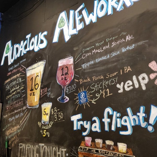 Photo taken at Audacious Aleworks by Chuck H. on 7/14/2019