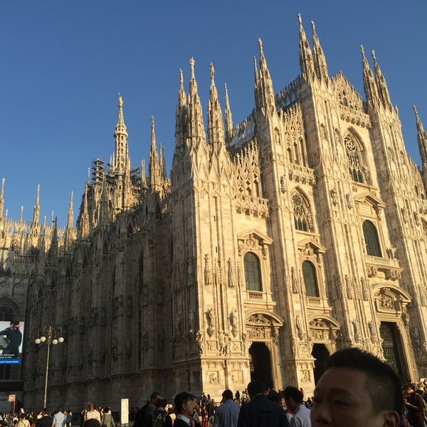 Photo taken at Piazza del Duomo by N Nie T. on 10/8/2015