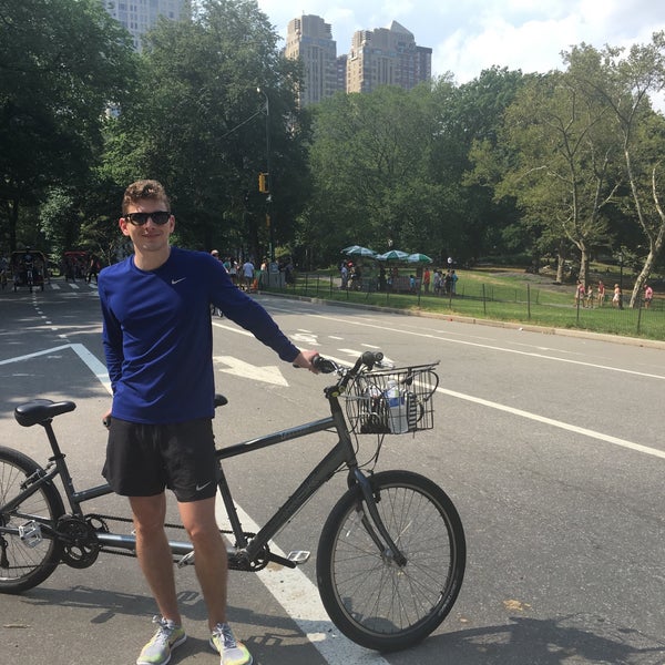 Photo taken at Central Park Bike Tours by Elizabeth on 8/6/2016