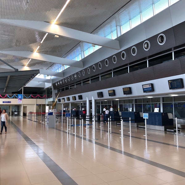 Photo taken at Aeropuerto Internacional Enrique Malek (DAV) by Juan C. on 10/13/2018