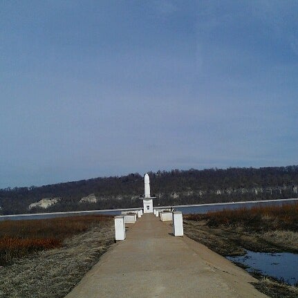 Photo taken at Our Lady of the Rivers Shrine by Michele C. on 2/9/2013