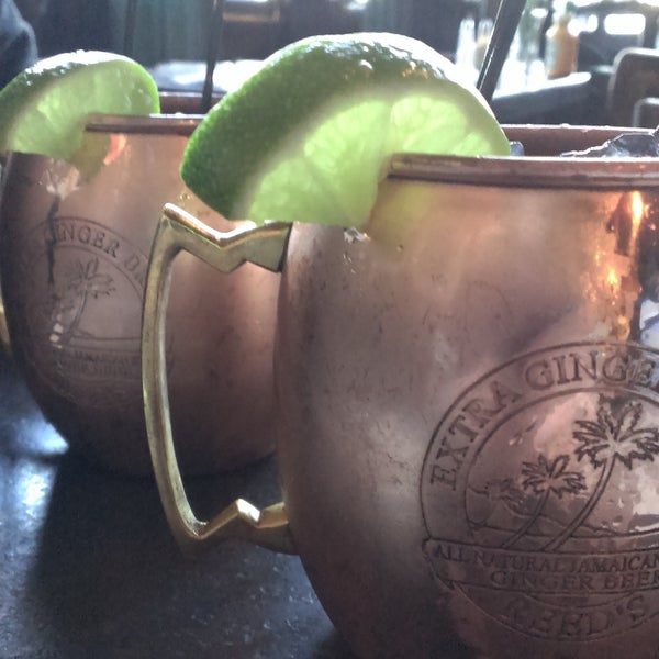 Moscow mule is so delicious. The ginger beer is fantastic! A great place to watch the Seahawks