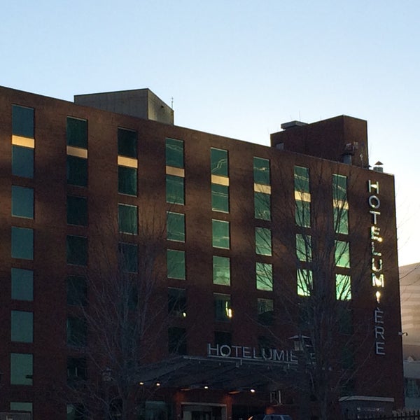 Photo taken at Lumiere Place Casino &amp; Hotel by Lauren K. on 1/15/2015