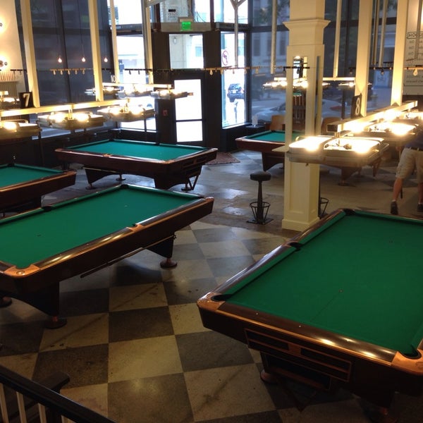 The most beautiful pool hall you've ever seen.