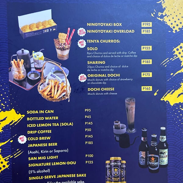 Tenya Tempura Tendon Japanese Restaurant in Makati