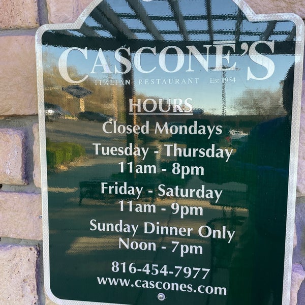 Photo prise au Cascone&#39;s Italian Restaurant par Dan V. le4/11/2024