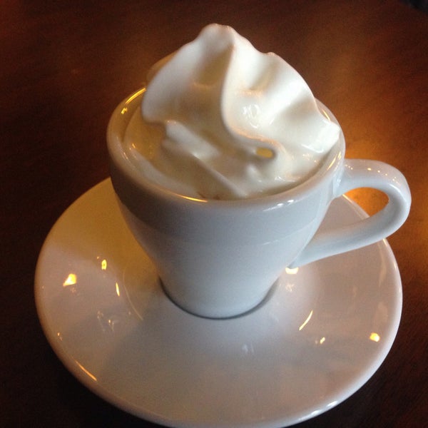 Coffee con panna. A must try.