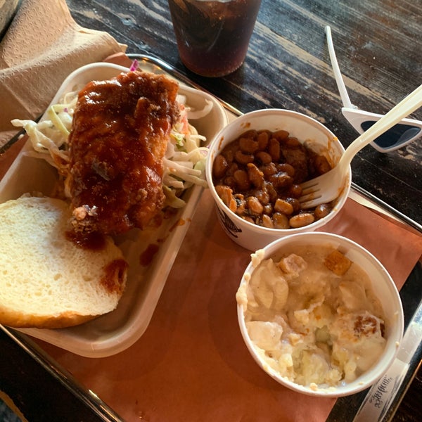 Photo taken at Mighty Quinn&#39;s BBQ by Shock Y. on 9/25/2019