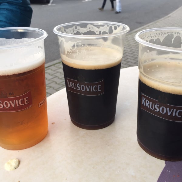 Photo taken at Krusovice Royal Brewery by Selda K. on 9/25/2015
