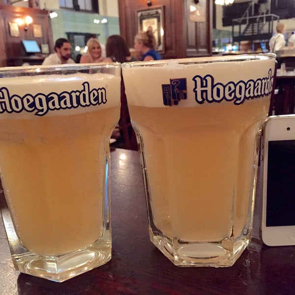 Photo taken at Heritage Belgian Beer Cafe by Benjamin Y. on 1/17/2015
