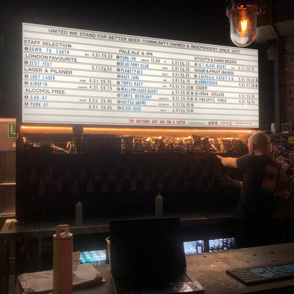 Photo taken at BrewDog Seven Dials by Colin C. on 4/27/2022