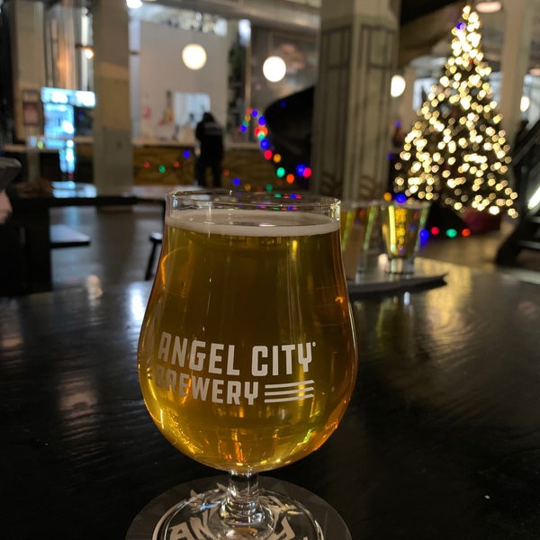 Photo taken at Angel City Brewery by DB on 12/16/2023