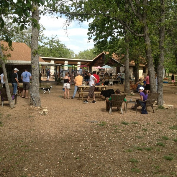 Photo taken at Dog House Drinkery Dog Park by Matt L. on 4/7/2013