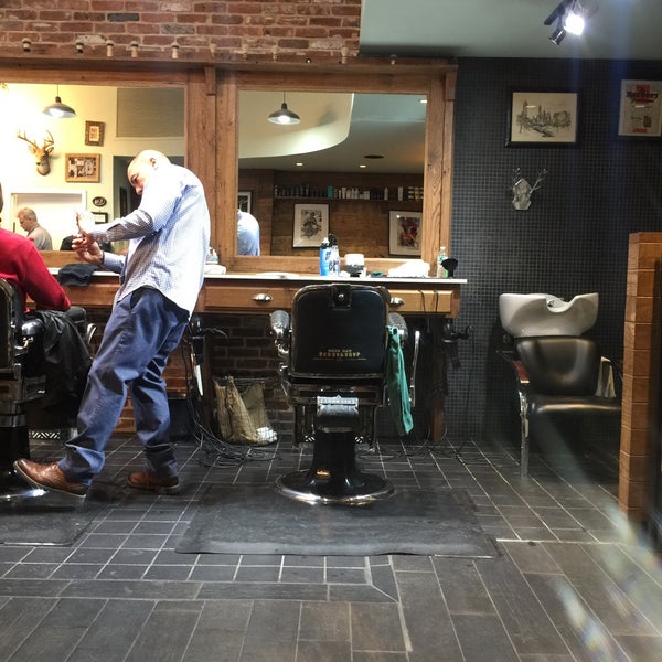 Photo taken at Made Man Barbershop by Michael F. on 1/30/2016