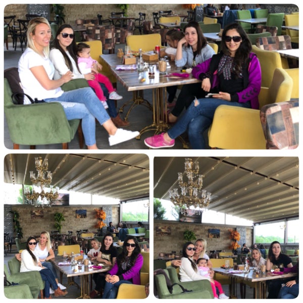 Photo taken at Mymoon Nargile Cafe by Nergis Y. on 4/1/2018
