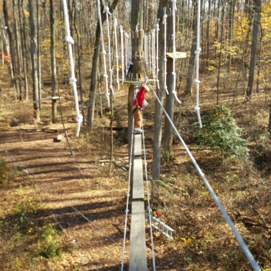 Photo taken at The Adventure Park at Sandy Spring by Raphael T. on 11/8/2015