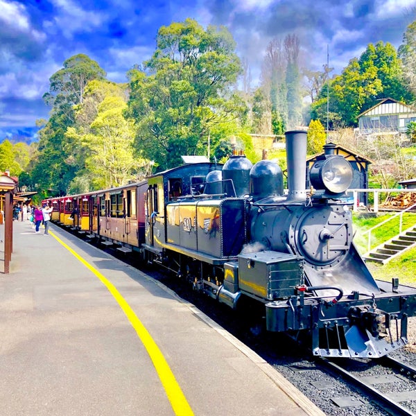 Photo taken at Belgrave Station - Puffing Billy Railway by Christian on 9/12/2019