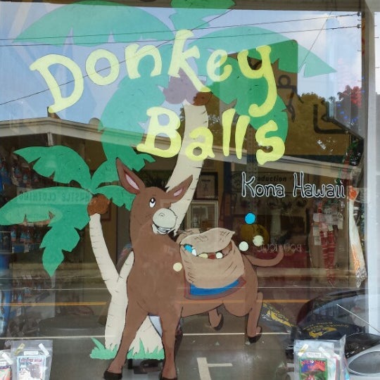 Photo taken at Donkey Balls Original Factory and Store by Tammy D. on 2/9/2014