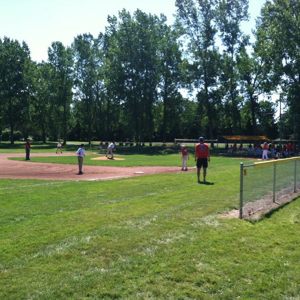 Pletcher Park Yellow Baseball Field in Lewiston