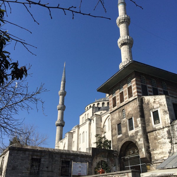 Photo taken at Sultanahmet Mosque Information Center by Ahmet Ö. on 3/26/2015