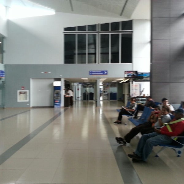 Photo taken at Aeropuerto Internacional Enrique Malek (DAV) by Alejandro G. on 3/14/2013
